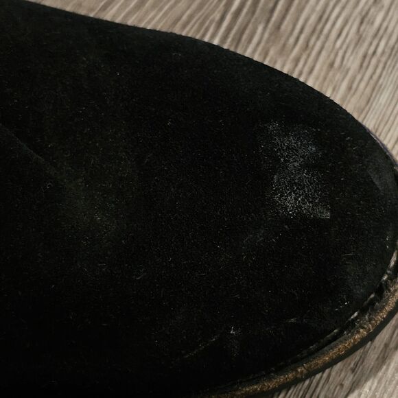 PAUL GREEN Boots Booties Austria NORA Black Suede Med Heel Ankle Size 5 - Picture 10 of 11